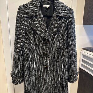 Cabi Tweed Coat Gray